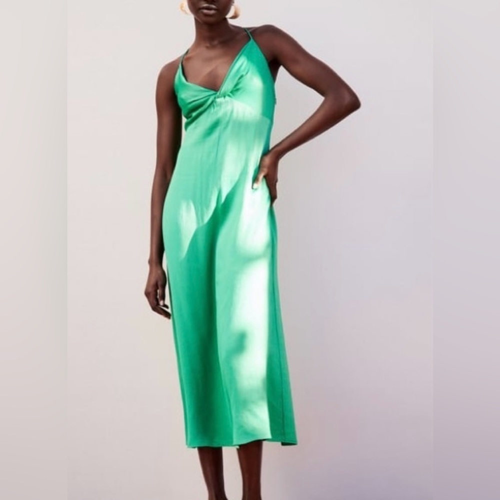 Green Zara Dress